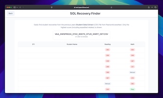 SOL Recovery Finder